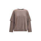 Brown Wool Oves Aries Sweatshirt