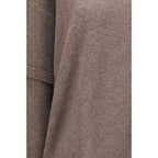 Brown Wool Oves Aries Sweatshirt