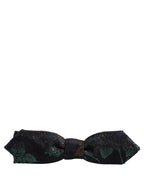 Men Multicolor 100% Silk Adjustable Neck Papillon Bow Tie