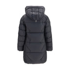 Black Goose Down Full-Length Jacket