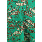 Bicolor Linen Casual Dress