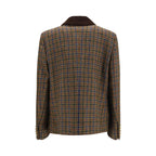 Multicolor Wool Oves Aries Blazer