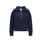 Blue Cashmere Polo Shirt