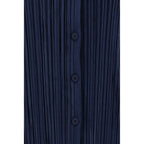 Blue Polyester Shirt