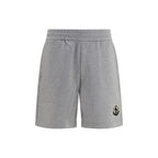 Gray Cotton Bermuda Shorts