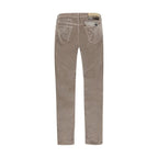 Brown Cotton Pants