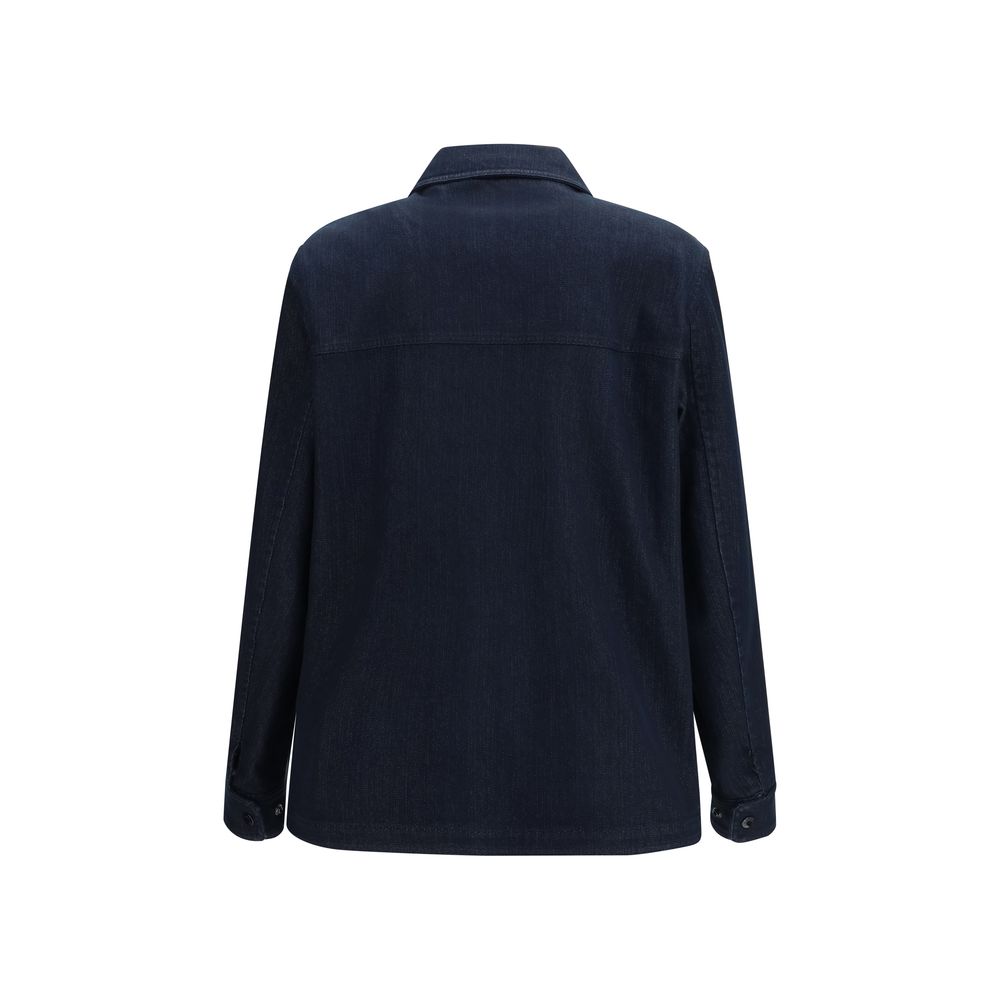 Blue Cotton Denim Jacket