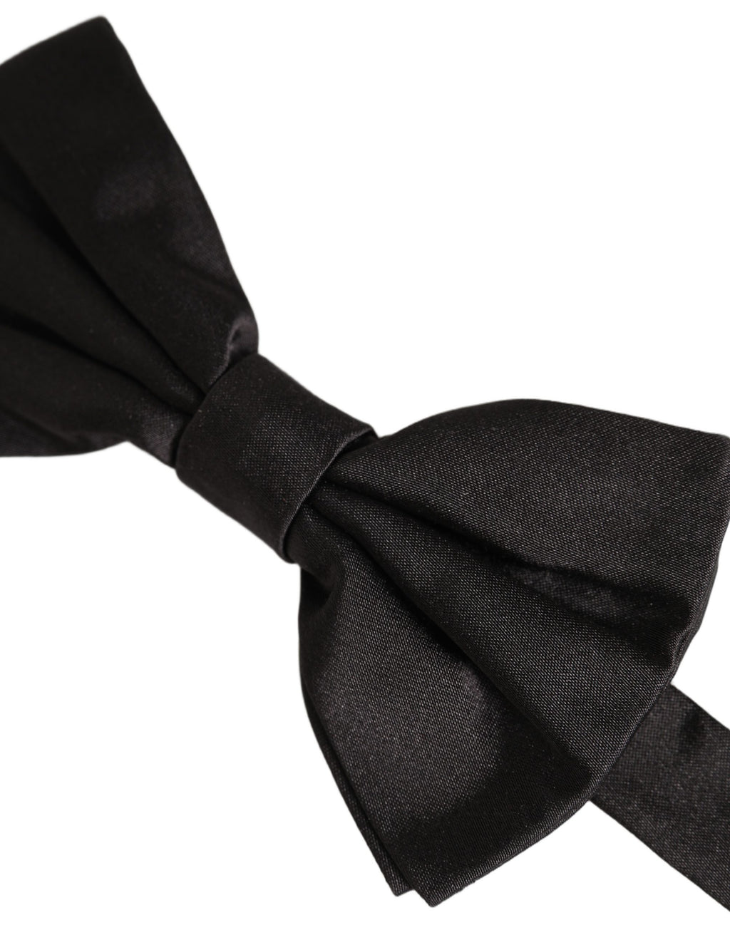 Men Black 100% Silk Adjustable Neck Papillon Bow Tie