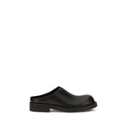 Black Calf Leather Bos Taurus Mules