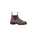 Brown Leather Ankle Boots