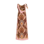 Multicolor Viscose Casual Dress