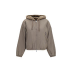Brown Faux Fur Sweatshirt