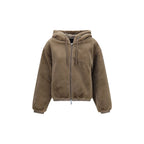 Brown Faux Fur Sweatshirt