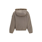 Brown Faux Fur Sweatshirt