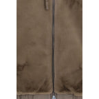 Brown Faux Fur Sweatshirt