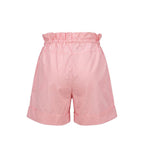 Pink Cotton Women Shorts