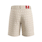 White Cotton Women Shorts