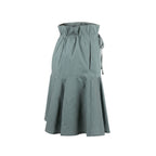Green Cotton Women Skirt