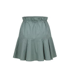 Green Cotton Women Skirt