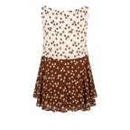 Brown Viscose Women Tank