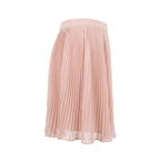 Pink Polyester Women Skirt
