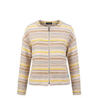 Beige Cotton Women's Jacket