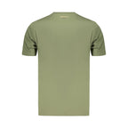 Green Cotton Men's T-Shirt