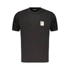 Black Cotton Men's T-Shirt