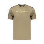 Green Cotton Men's T-Shirt