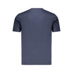 Blue Cotton Men's T-Shirt