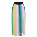 Pink Polyester Women Skirt