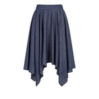 Blue Denim Women Skirt
