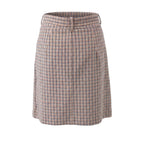 White Cotton Women Skirt