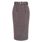 Black Cotton Women Skirt