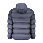 Blue Nylon Men's Jacket