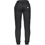 Black Cotton Men's Jogger Pants
