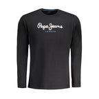 Black Cotton Men T-Shirt