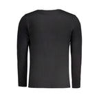 Black Cotton Men T-Shirt