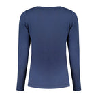 Blue Cotton Women's T-Shirt