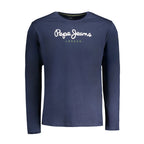 Blu Cotton Men T-Shirt