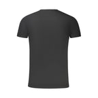 Black Cotton Mens T Shirt