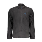 Black Polyester Men's Sweatshirt