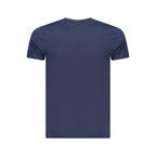 Blu Cotton Men T-Shirt