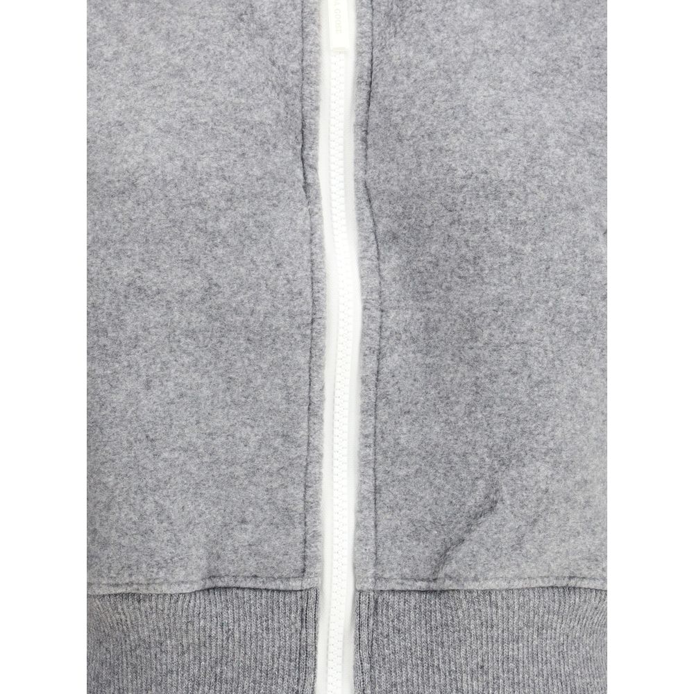 Gray Wool Oves Aries Bomber