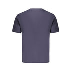 Blue Cotton Men's T-Shirt