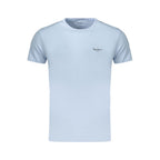 Azzurro Cotton Mens T-Shirt