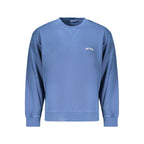 Blue Cotton Men's Sweatshirt