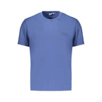 Blue Cotton Male T-Shirt