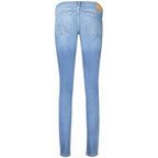 Blue Cotton Women's Jean