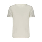 White Cotton Women's T-Shirt